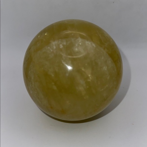 Yellow citrene Sphere large statement piece